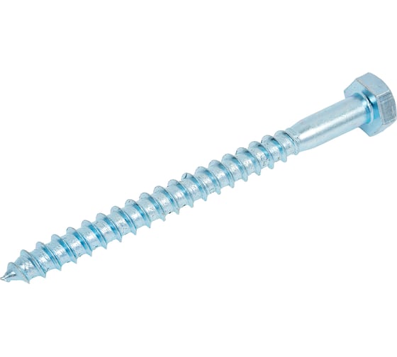 Изображение товара Болт сантехнический ЖЕСТЬ DIN 571, 10x120 мм, 20 шт., пакет УТ-00010444