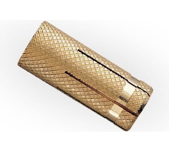 Изображение товара Анкер забивной ЖЕСТЬ латунный, М8, цанга, 4 шт., европодвес УТ-00004655