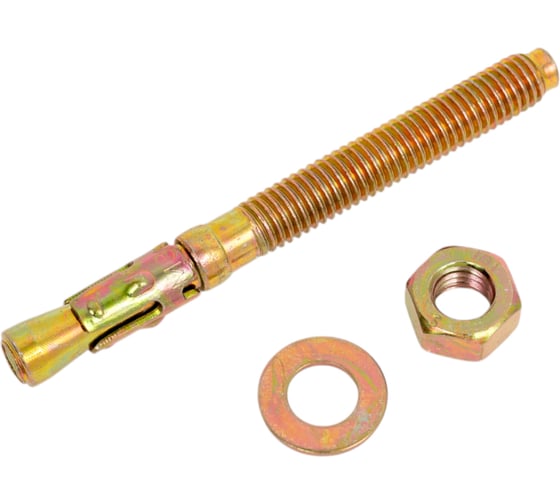 Изображение товара Анкер клиновой ЖЕСТЬ М8x80 мм, 2 шт., европодвес УТ-00002370