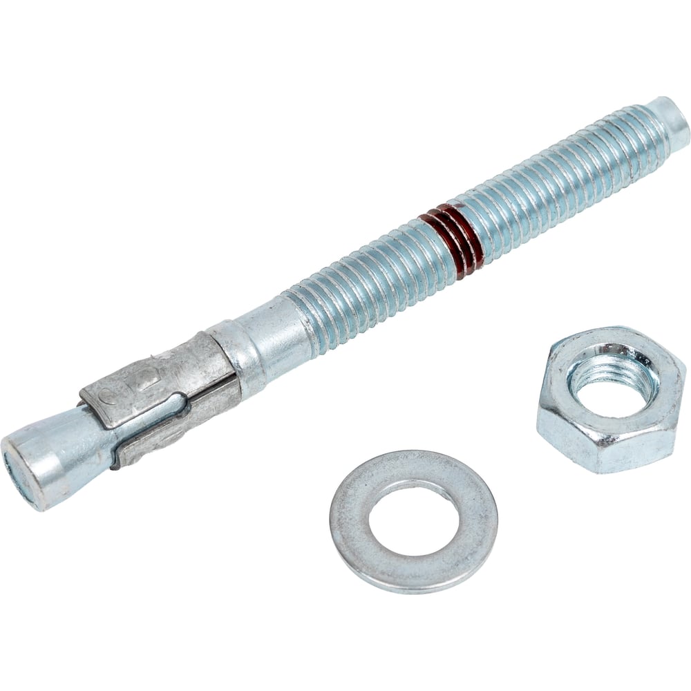 Изображение товара Анкер клиновой ЖЕСТЬ М10x95 мм, крепеж для бетона и кирпича, 1 шт.