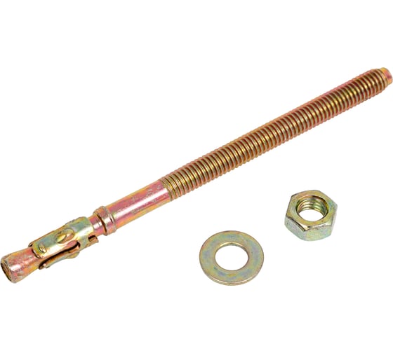 Изображение товара Анкер клиновой ЖЕСТЬ М6x95, 2 шт., европодвес УТ-00002366