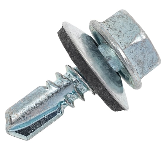 Изображение товара Кровельный саморез ЖЕСТЬ цинк, 6,3x19 мм, 12 шт., европодвес УТ-00009353