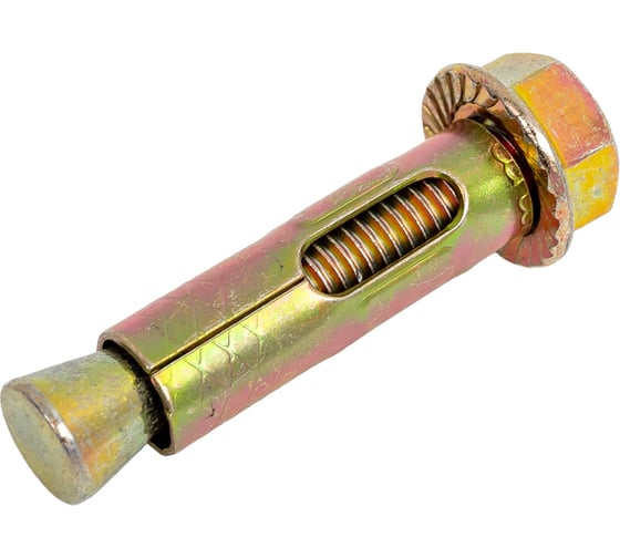 Изображение товара Анкерный болт с гайкой ЖЕСТЬ М10x50 мм, 2 шт., европодвес УТ-00001750