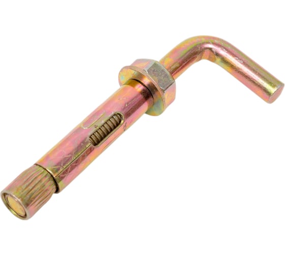 Изображение товара Анкерный болт с костылем ЖЕСТЬ М12x70 мм, 2 шт., европодвес УТ-00006465