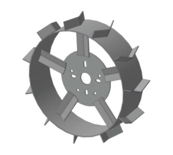 Изображение товара Грунтозацепы под универсальную ступицу пара ГМБ-У.45.445.120 для м/к Pubert-Caiman FORZA 00-00152583