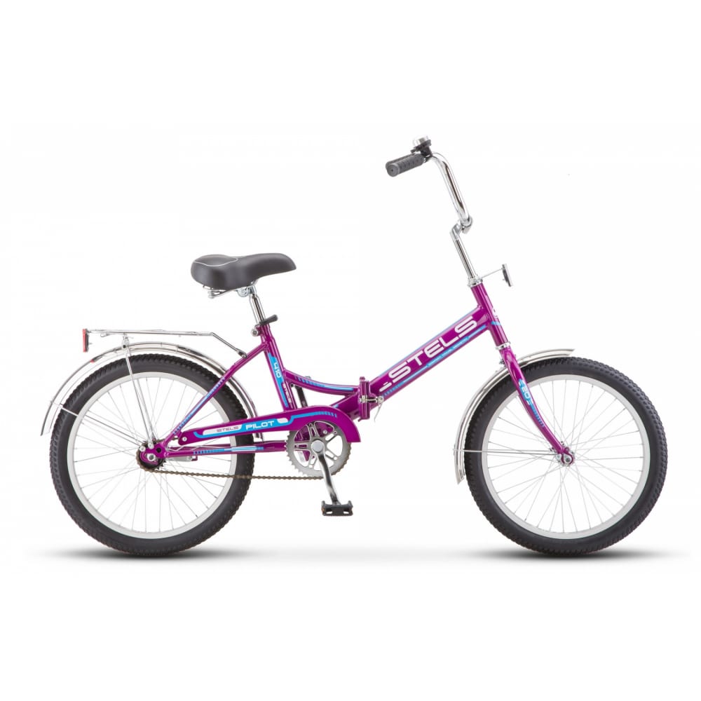 фото Велосипед stels pilot-410 20" z011, рама 13.5", фиолетовый lu077409
