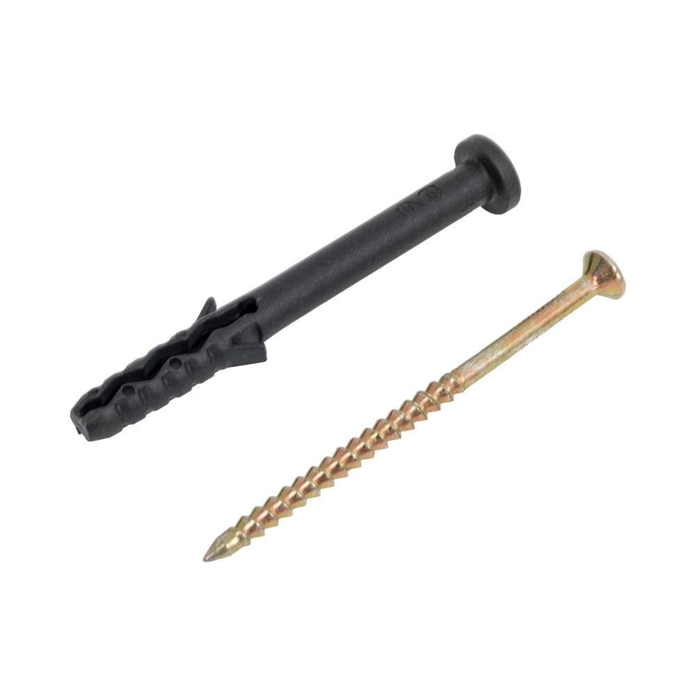 Изображение товара Дюбель-гвоздь ЖЕСТЬ полипропилен 6х60 мм грибовидная манжета 8 шт. европодвес