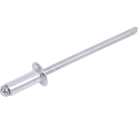 Изображение товара Заклепки вытяжные ЖЕСТЬ ал/ст, 3,2x8 мм, 100 шт., коробка УТ-00011953