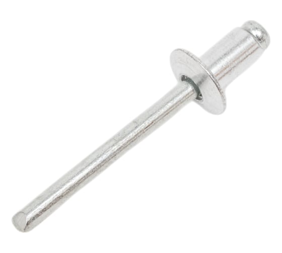 Изображение товара Заклепки вытяжные ЖЕСТЬ ал/ст, 4,8x8 мм, 100 шт., контейнер 280 мл УТ-00002301