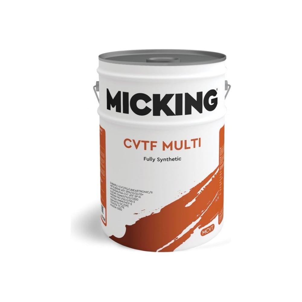 Изображение товара Жидкость для вариатора Micking CVTF MULTI 20 л синтетическое масло