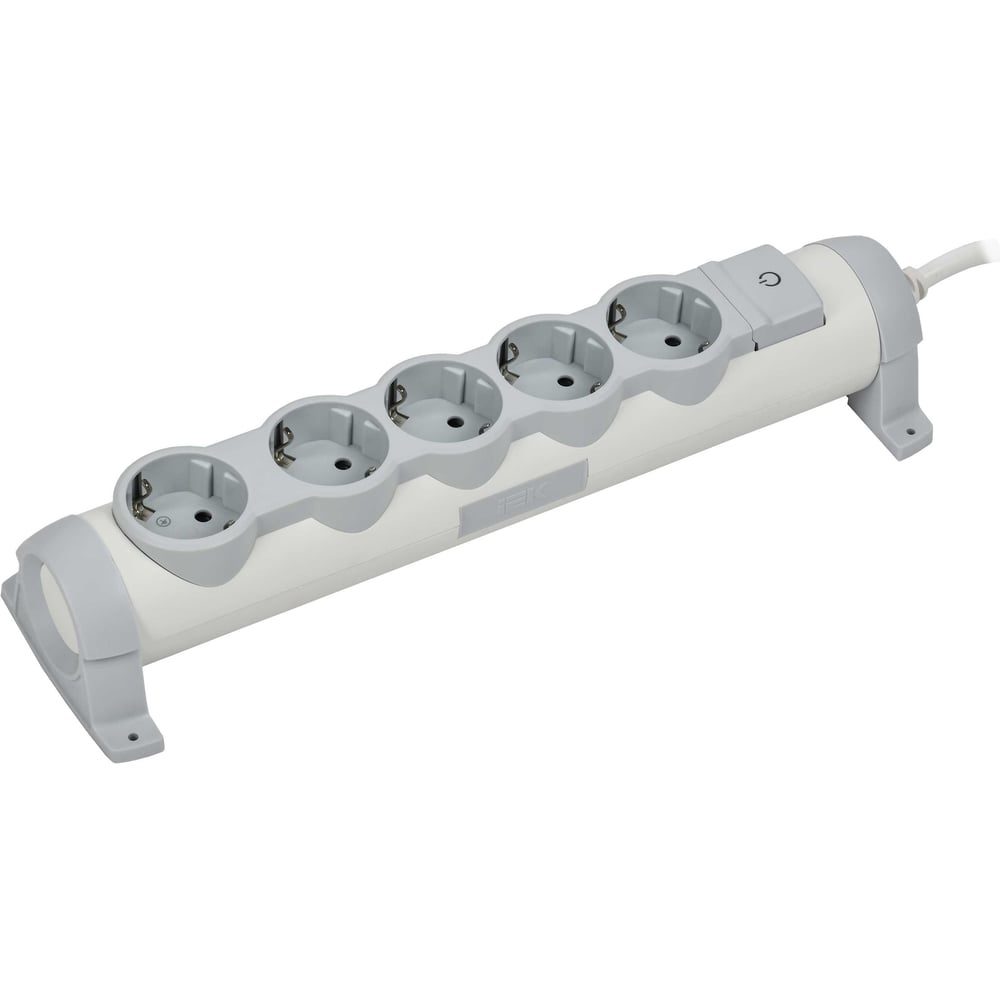 Многорозеточный блок IEK ''COMFORT'' 5 x 2К+З с кабелем длиной 3 м 694632