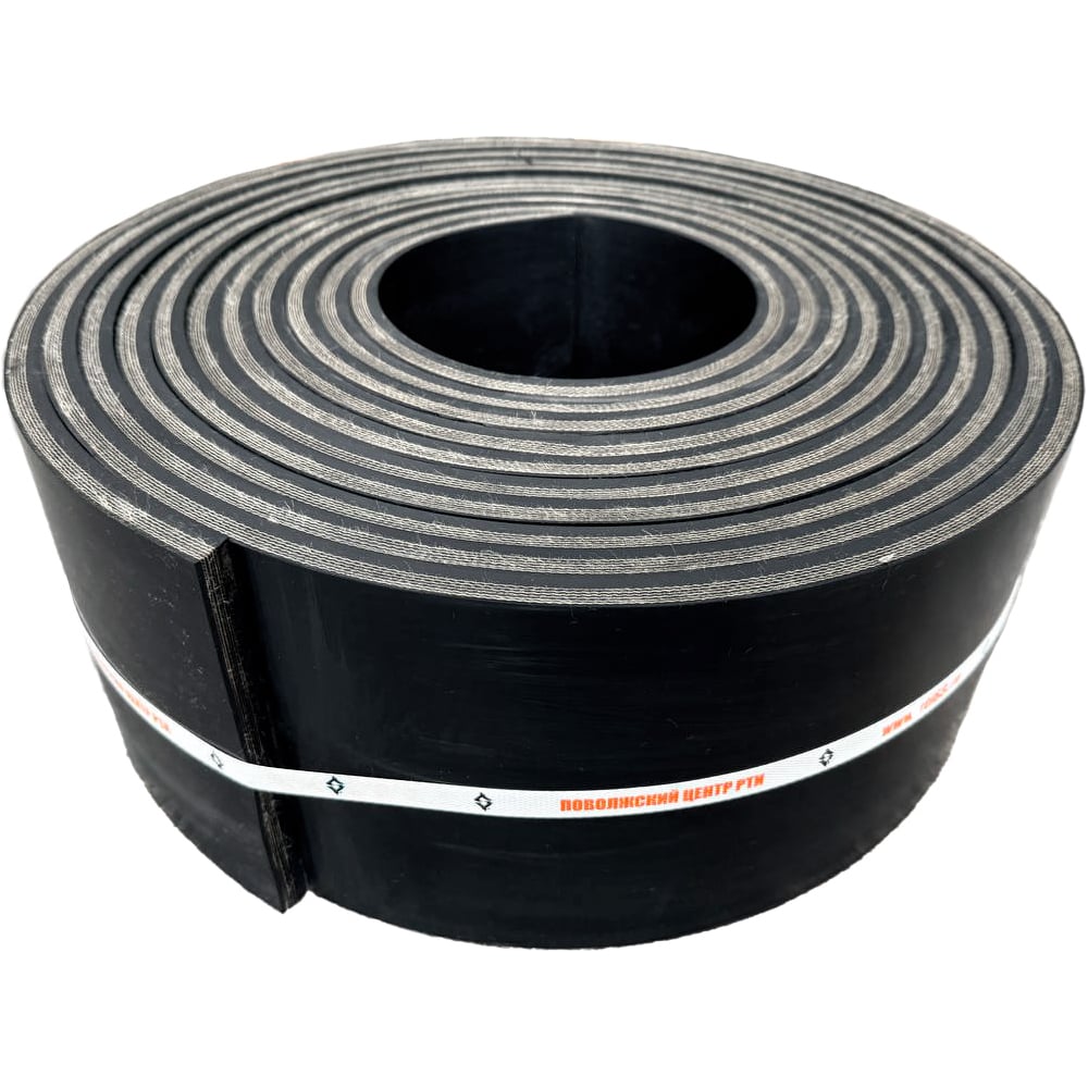 Изображение товара Конвейерная транспортерная лента 10 м для ворот резина черная гладкая