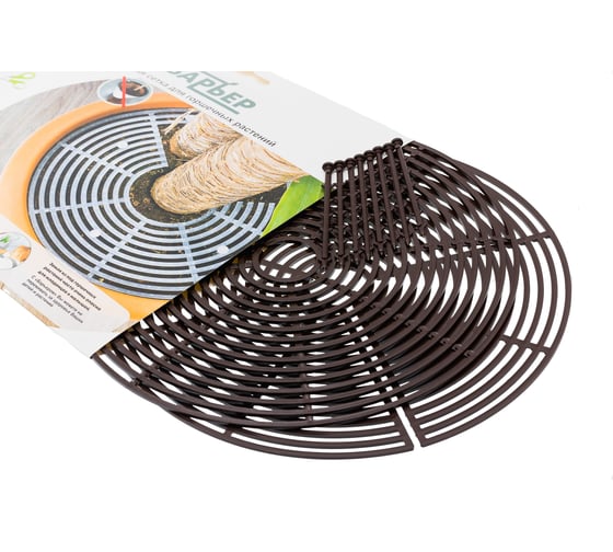 Изображение товара Защитная сетка для горшечных растений МастерОк Барьер 2 шт. 105