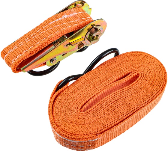 Изображение товара Стяжка груза ЕРМАК 5 м, 400 кг, два крюка 773-052