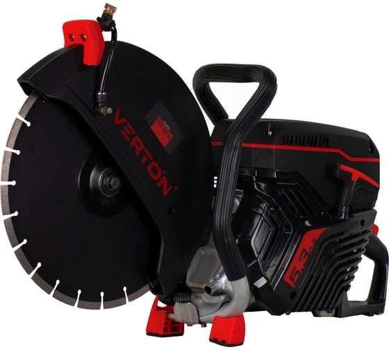 Изображение товара Бензорез VERTON PCU 740-14 (3.9 кВт, 5 3 л.с., 350 мм/14", глуб.рез.125 мм, max об.мин. 9300) 01.18695.18696