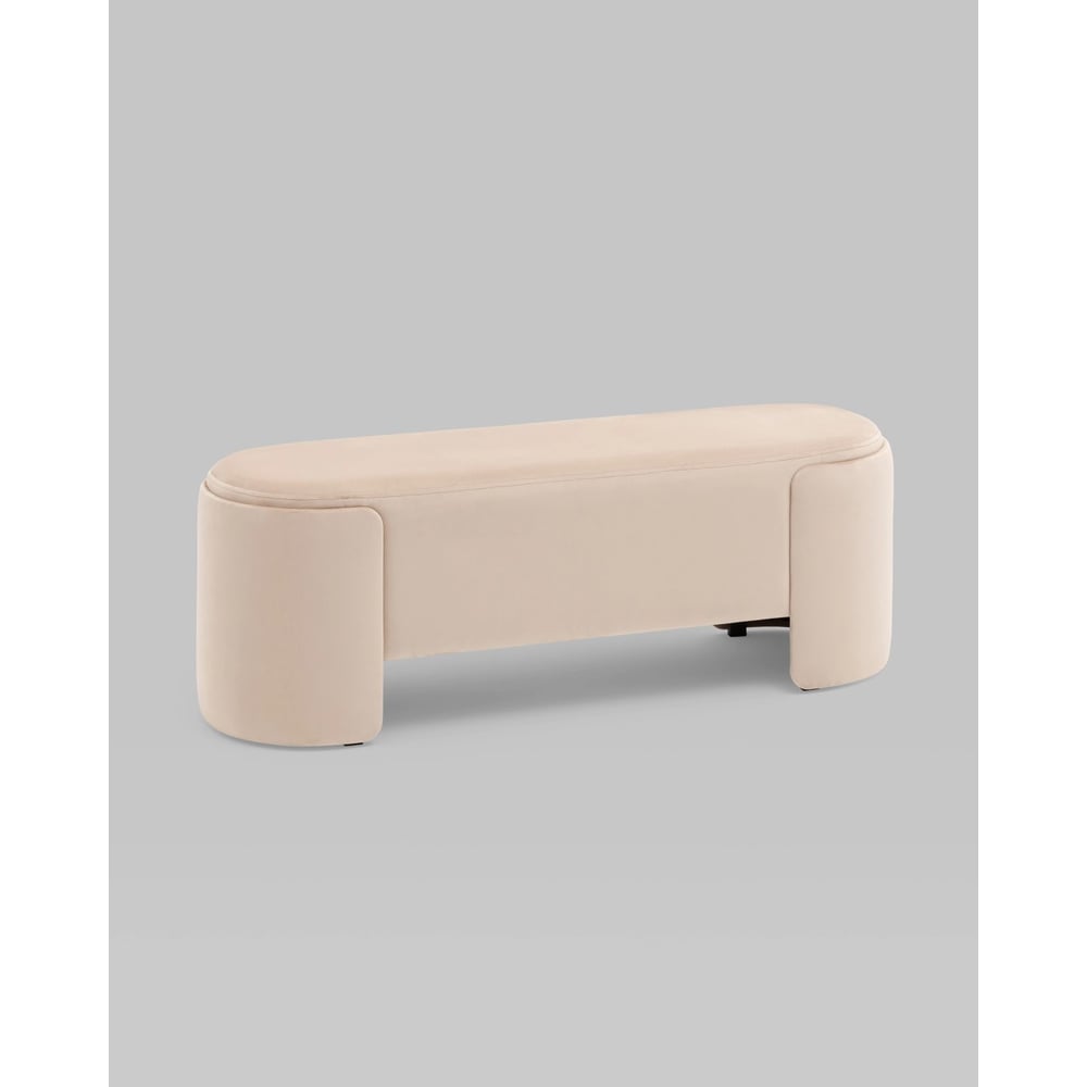 Изображение товара Банкетка Стул LV-102-H06 Современный велюр молочный