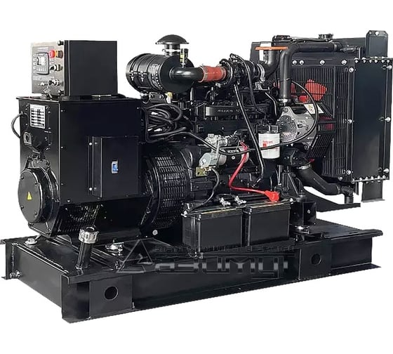 Изображение товара Дизельный генератор ООО "ПК "АЗИМУТ" QUANCHAI 30 кВт, 400В, открытый на раме, АВР, СЗУ, ПОЖ АД-30С-Т400-2РМ5
