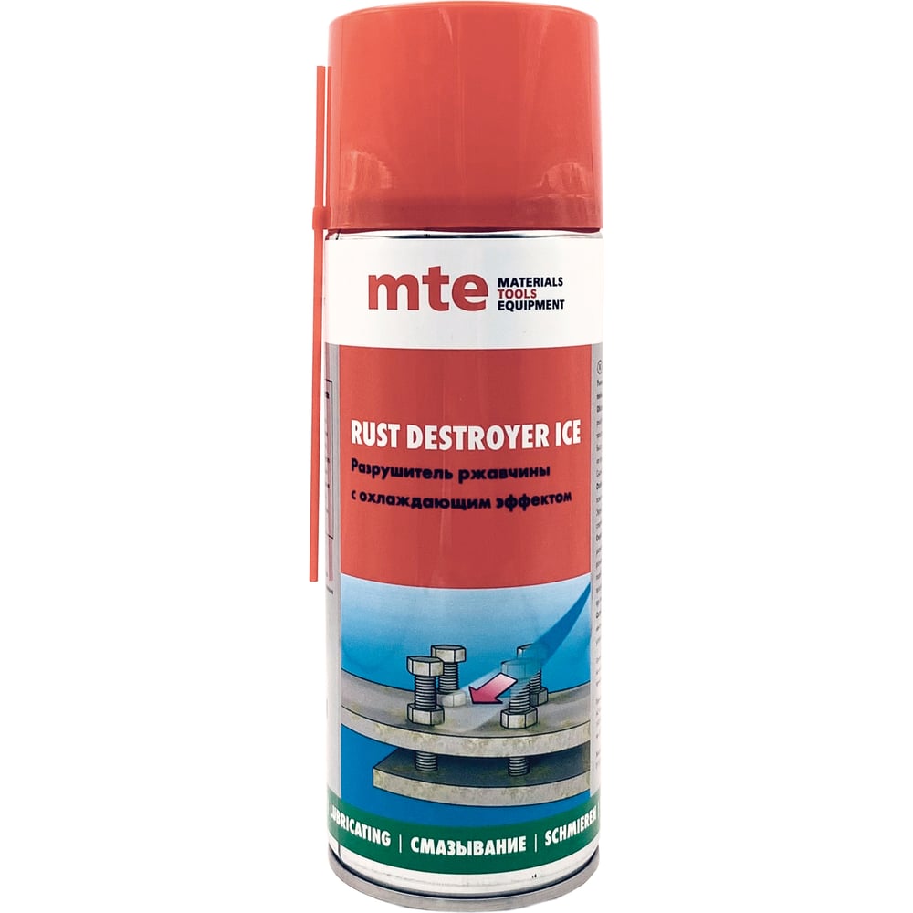 Изображение товара Разрушитель ржавчины с охлаждающим эффектом MTE RUST DESTROYER ICE спрей 520/400мл, 2893240400