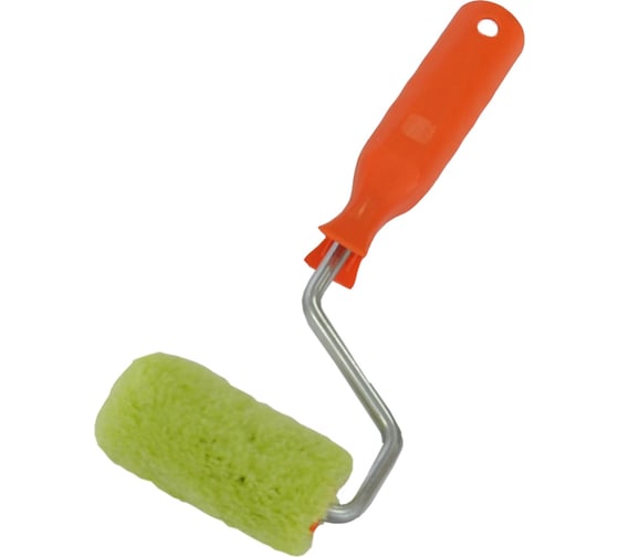 Изображение товара Валик DECOR 60 мм, d 15 мм, бюгель 6 мм, ворс 12 мм, полиакрил зеленый, ручка стандарт mini 901-1060 11607868