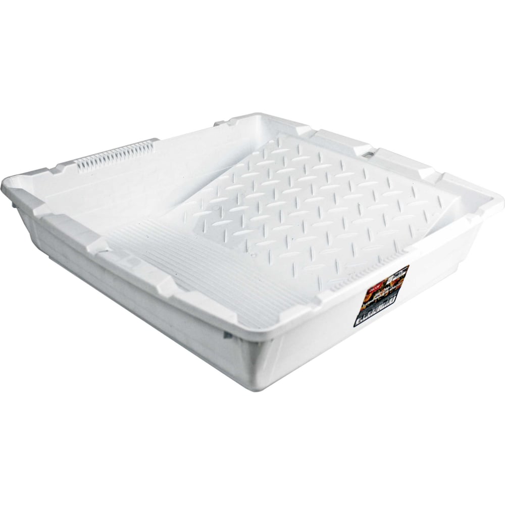 Изображение товара Ванночка DECOR 260х290 мм белая профессиональная пластик усиленная