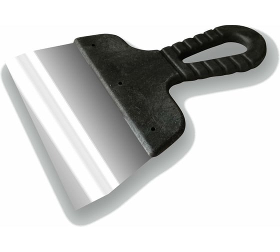 Изображение товара Шпатель DECOR 80 мм, ширина 85 мм, толщина 0,42 мм, пласт. ручка, нерж. сталь 311-0080