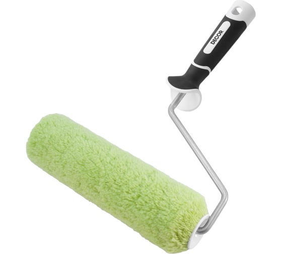 Изображение товара Валик DECOR 180 мм, d 42 мм, 2К бюгель 8 мм, ворс 18 мм, полиакрил зеленый 480-2180 11606839