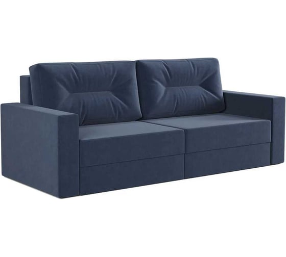 Изображение товара Диван прямой Шарм Норд велюр Ультра миднайт 24062026012