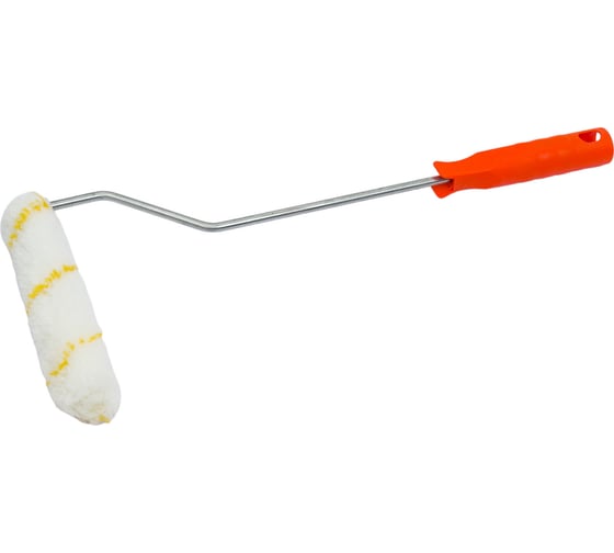 Изображение товара Валик DECOR 150 мм, d 15 мм, бюгель 6 мм, ворс 12 мм, полимид запаска, ручка удлиненная стандарт