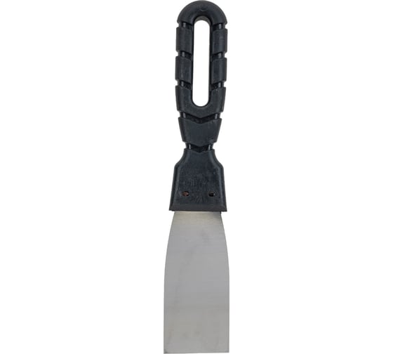 Изображение товара Шпатель DECOR ширина 40 мм, высота 85 мм, толщина 0,42 мм, пласт. ручка, нерж. сталь 311-0040