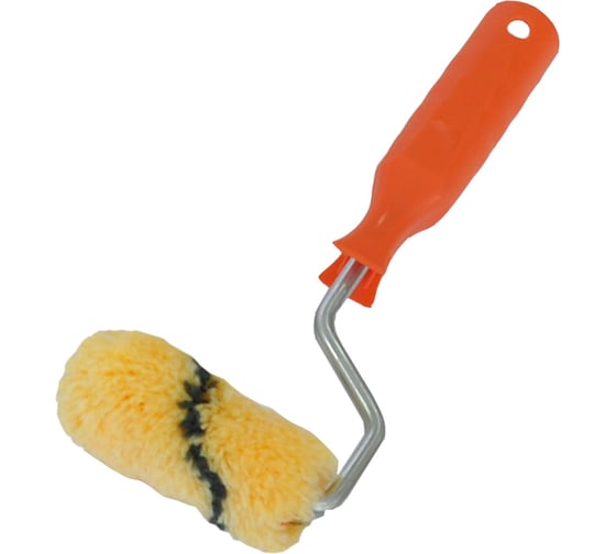 Изображение товара Валик DECOR 60 мм, d 15 мм, бюгель 6 мм, ворс 11 мм, полиакрил тигр, ручка стандарт mini 904-4060 11608019