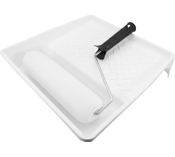 Изображение товара Набор DECOR для потолка Ванночка 320х350 мм Валик 180 мм, бюгель 6 мм, поролон 670-8180