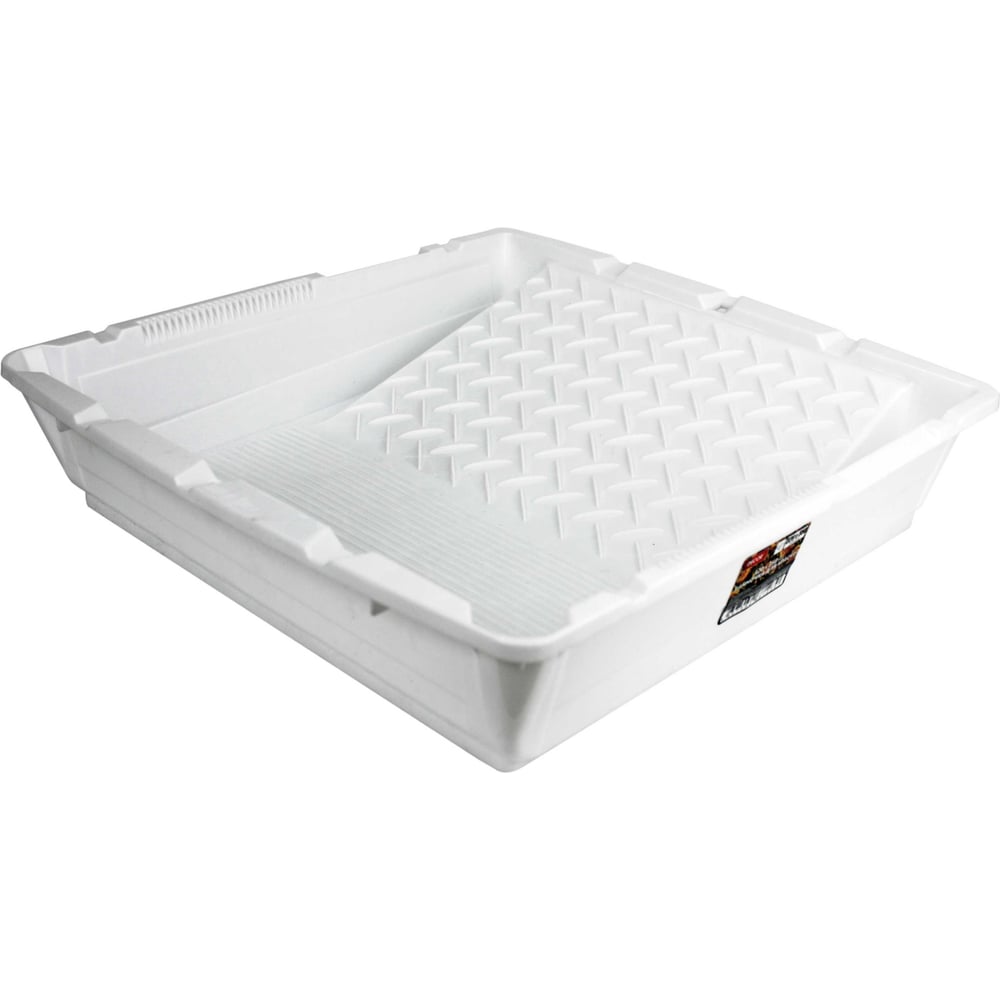 Изображение товара Ванночка DECOR 320x350 мм Пластик белая профессиональная для процедур