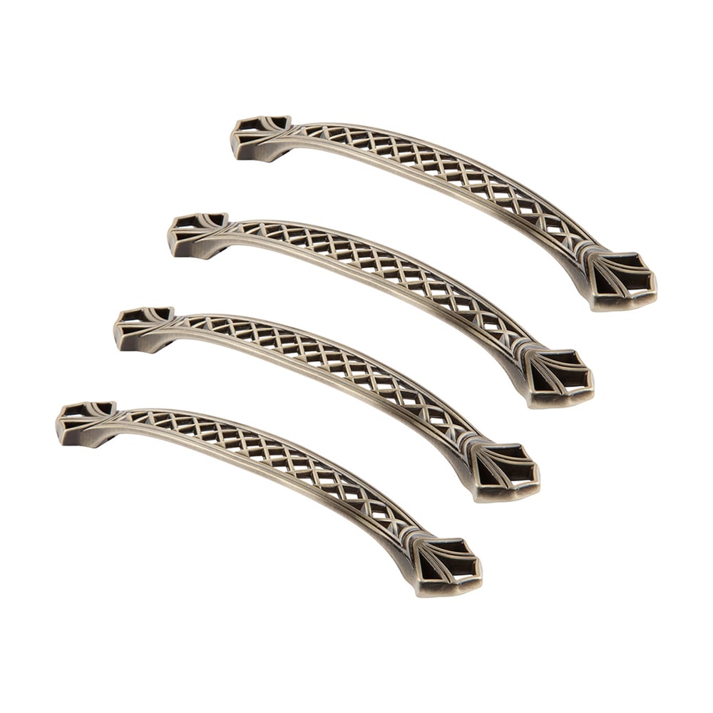 Комплект из 4 шт. Kerron ручка-скоба, 128 мм, бронза, RS-041-128 BA SET4(RS-041-128 BA)