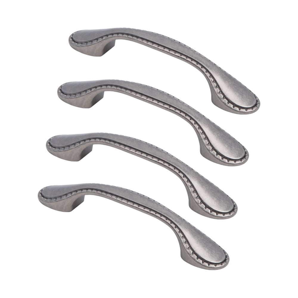 Изображение товара Ручки-скобы Kerron Classic 96 мм черненый старинный цинк комплект из 4 шт.