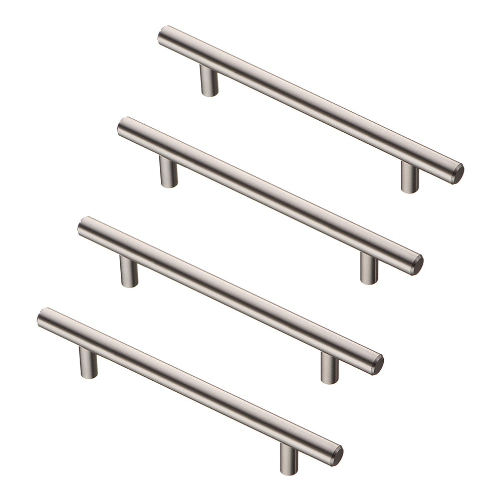 Изображение товара Комплект ручек Kerron из 4 шт. рейлинг Ø12 мм для корпусной мебели