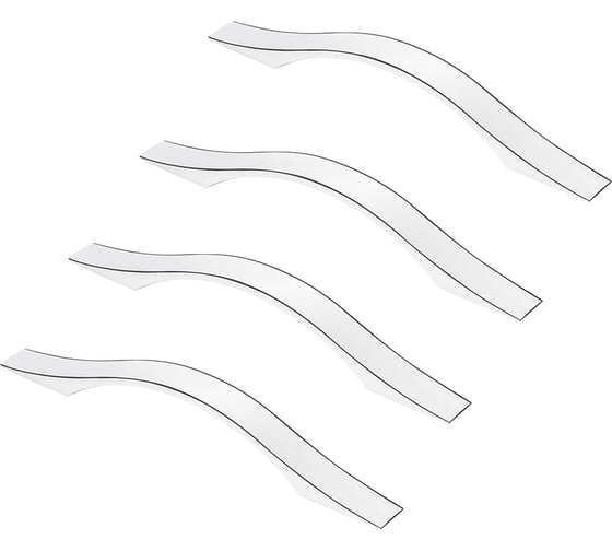 Изображение товара Комплект из 4 шт. Kerron ручка-скоба, 128 мм, хром, S-2420-128 SET4(S-2420-128)