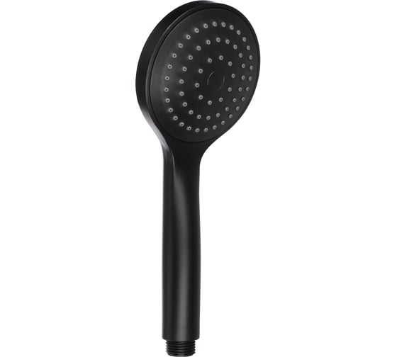 Изображение товара Лейка для душа RAIN 1 режим, 100 мм, черная 582-001