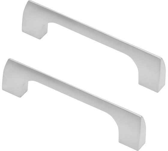 Изображение товара Комплект из 2 шт. Kerron ручка-рейлинг, 96 мм, матовый хром, R-3070-96 SC SET2(R-3070-96 SC)