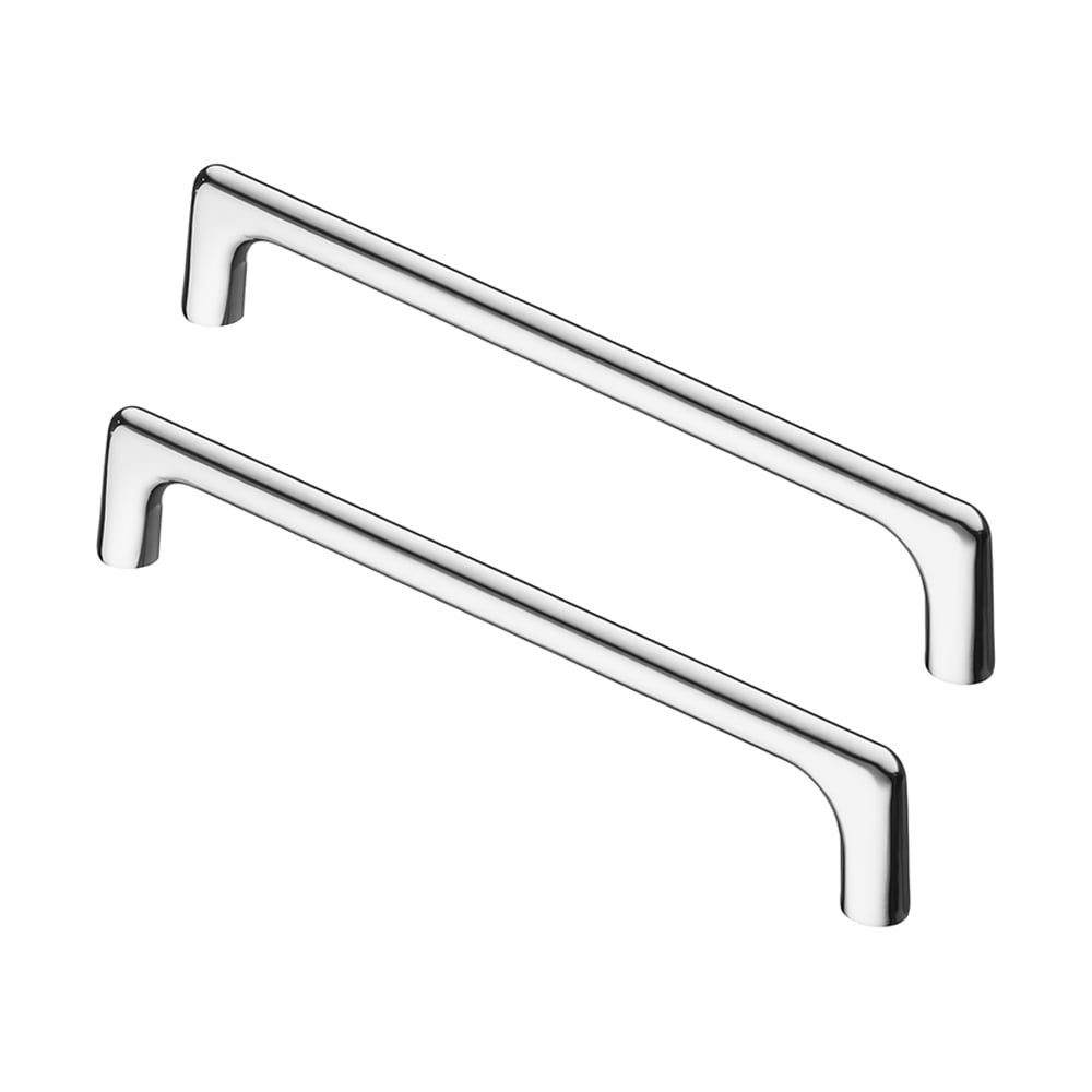 Изображение товара Комплект из 2 шт. Kerron ручка-скоба, 192 мм, хром, S-2390-192 SET2(S-2390-192)