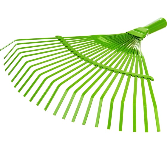 Изображение товара Стальные веерные грабли PALISAD 425 мм, 22 плоских зуба 617705