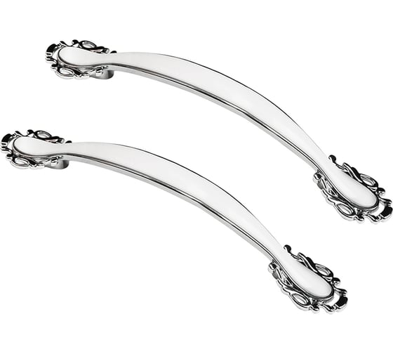 Изображение товара Комплект из 2 шт. Kerron ручка-скоба, 128 мм, хром, RS-107-128 SET2(RS-107-128)