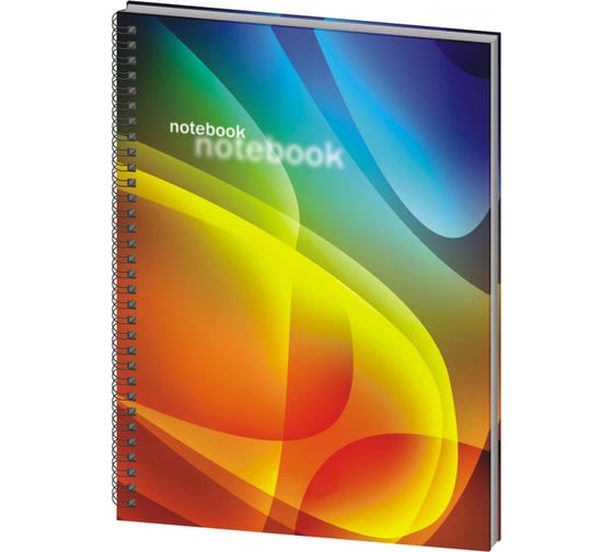 Изображение товара Бизнес-тетрадь Attache А4 96 л, клетка, спираль, мягкий переплет, микроперфорация 373075