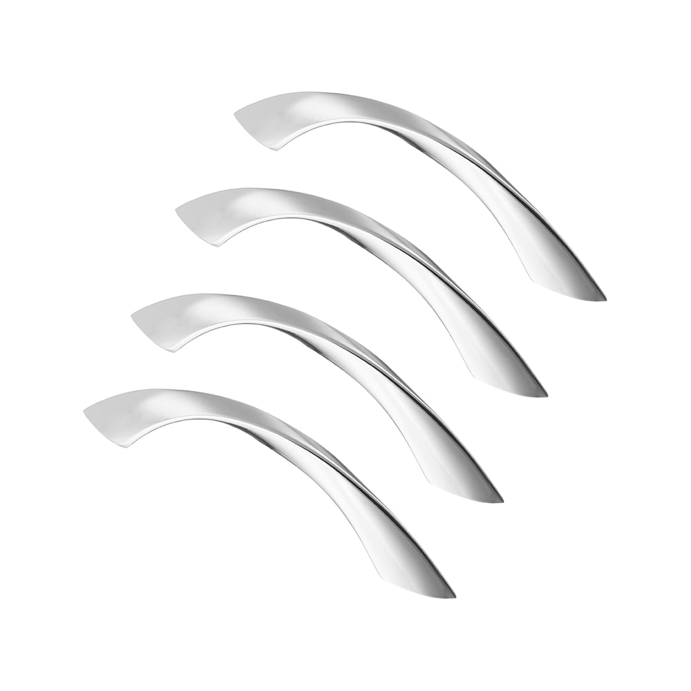 Изображение товара Комплект из 4 шт. Kerron ручка-скоба 96 мм S-2180-96, хром SET4(S-2180-96)