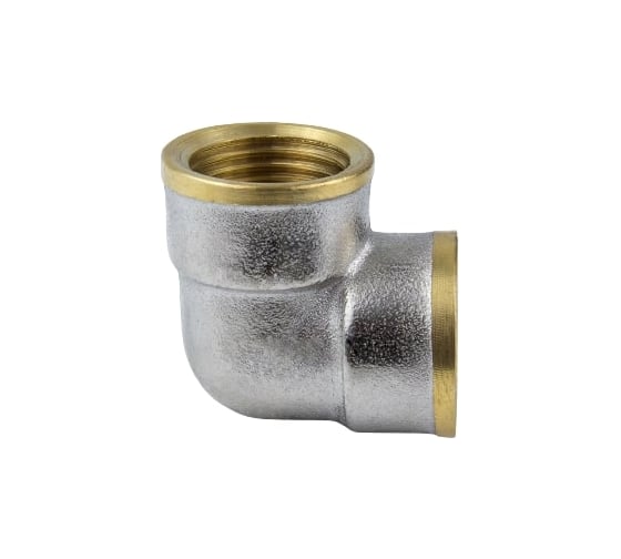 Изображение товара Угольник Aquasfera латунь никелированная Ду15 ВР/ВР 9001-01 027-8869