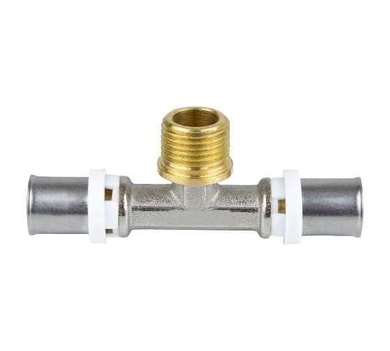 Изображение товара Тройник Aquasfera МП пресс, латунь Дн26х1/2х26 НР 8012-04 027-8863