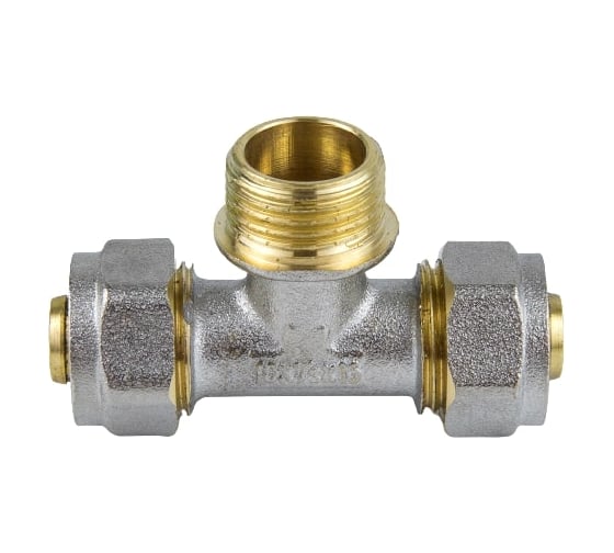 Изображение товара Тройник Aquasfera МП обжимной, латунь Дн16х1/2х16 НР 7014-01 027-8773