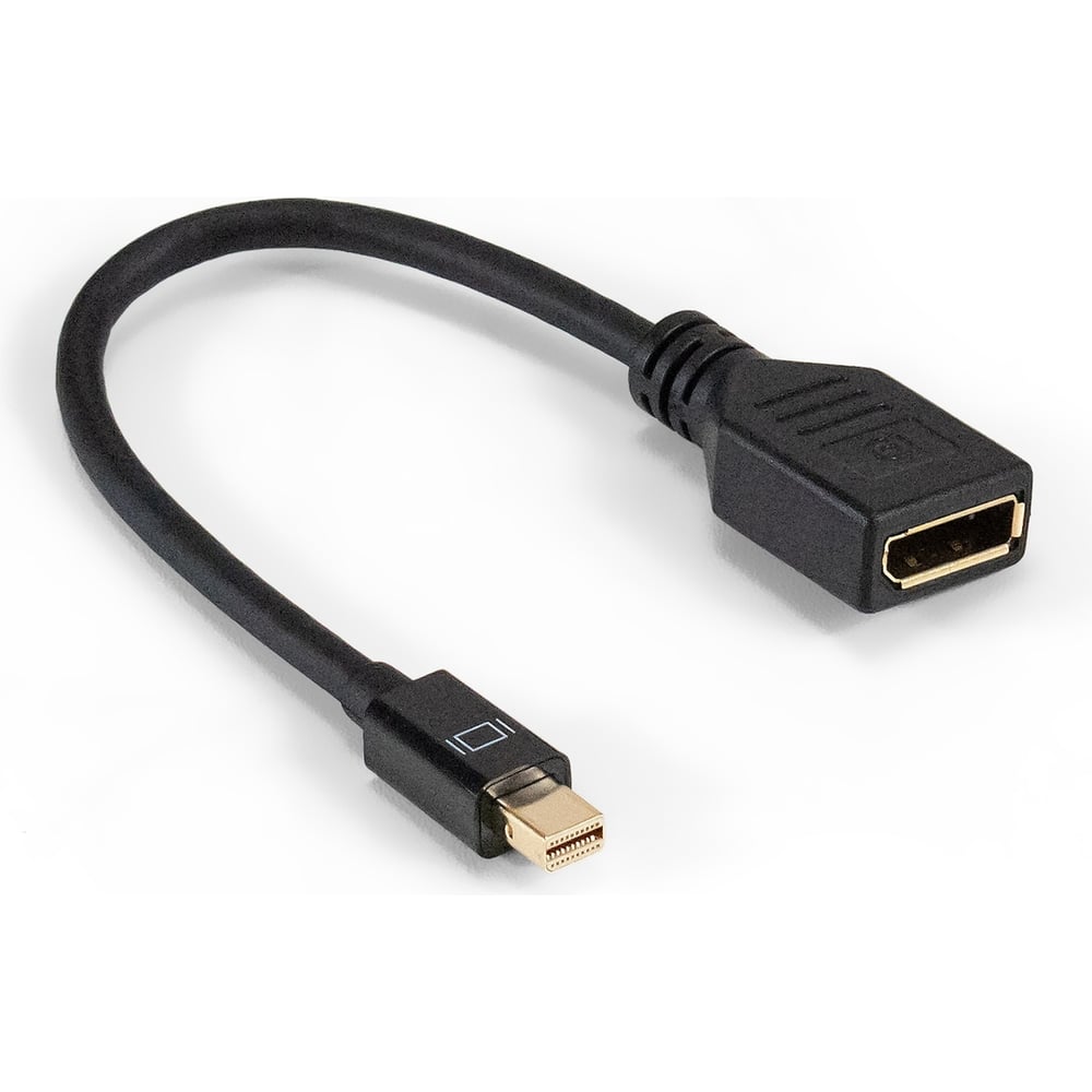 Изображение товара Кабель ExeGate miniDisplayPort-DisplayPort EX-CC-mDPM-DPF-0.15 mini20M/20F, 0,15м 294716