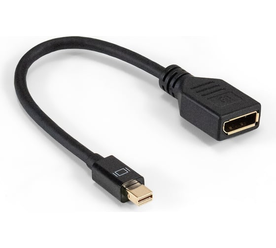Изображение товара Кабель ExeGate miniDisplayPort-DisplayPort EX-CC-mDPM-DPF-0.15 mini20M/20F, 0,15м 294716