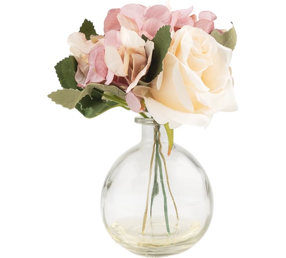 Изображение товара Цветочная композиция ВеЩицы Нежность, Д90 Ш90 В190, прозрачный Fancy85