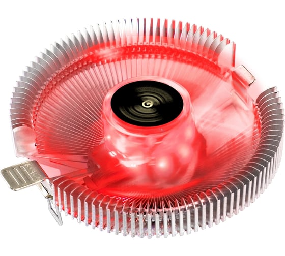 Изображение товара Кулер ExeGate Wizard EE91-PWM.RED Al, LGA775/1150/1151/1155/1156/1200/1700/1851/AM2/AM2+/AM3/AM3+/AM4/AM5/FM1/FM2/754/939/940, TDP 75W, Fan 90mm, PWM, 800-2400 286226